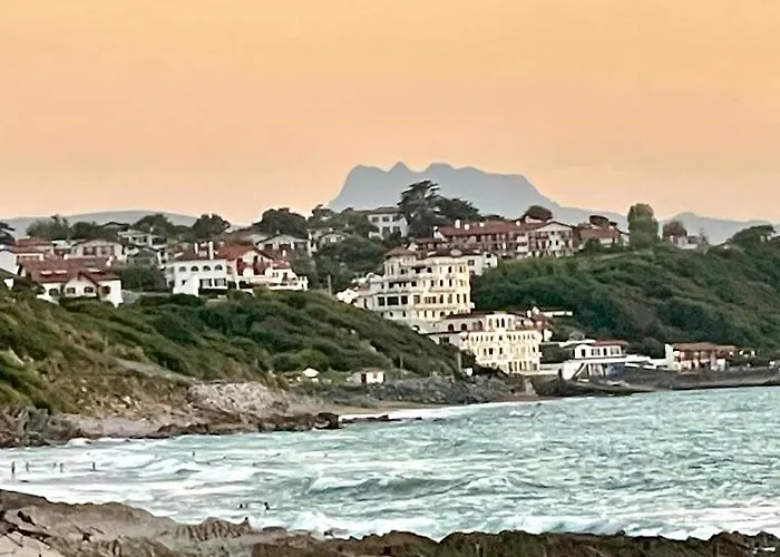 Haritzaga D'hote Terrasse & Jardin Prive 4* 比亚里茨